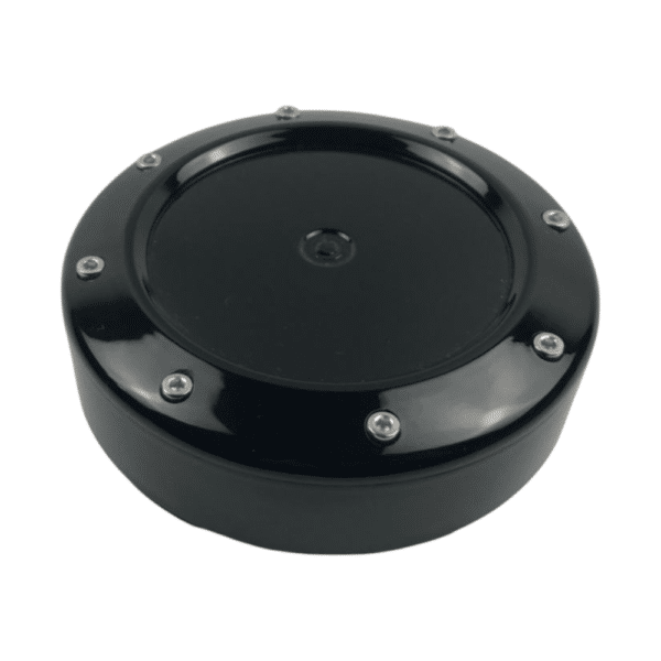 4pcs Set Gloss Black Snap On Offroad Wheel Center Caps – C813603 - Image 3