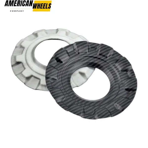 163mm (6.42in) BBS RG II RS II Wheel Center Rim Caps Replacement #09.24.187 4pcs - 20214672BK / SV / CH / CF - Image 6