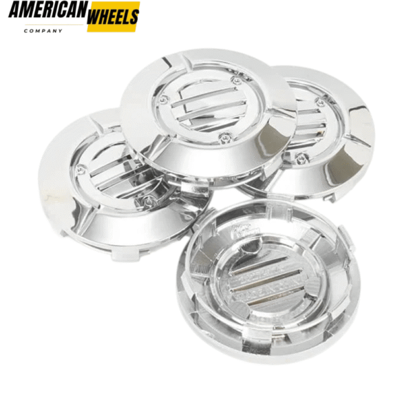 Chevrolet GMC Cadillac Wheel Center Caps for Avalanche Silverado Yukon XL #9595891 83mm 4pcs - 20274175CH - Image 2