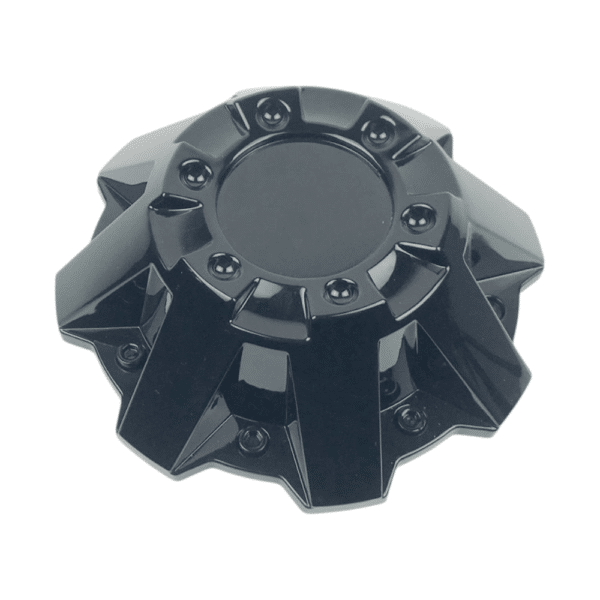 4pcs Set 194mm Snap On Gloss Black Offroad Wheel Center Cap – C-A66 - Image 4