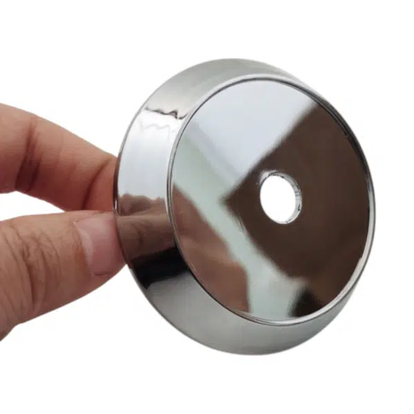 4pcs Set 65mm Snap On Chrome 6 Lugs No Logo Wheel Center Cap – C-023-1 - Image 4