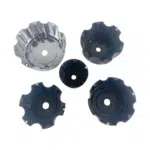 4pcs Set 85 / 128 / 153mm Snap On Black Custom Offroad Wheel Center Caps – C-835 / C-835-1 / C-835-2 / C-835-3 / C-835-4 - Image 2
