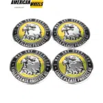 4pcs for 57mm Wheel Center Cap Decals for Cars Personalized Stickers Automotive Decal - 20270026