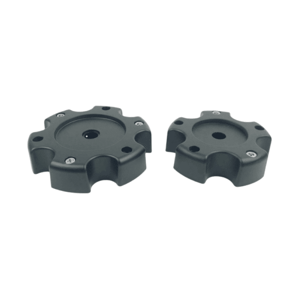 4pcs Set 120/140mm Snap On MO951 5/6 Lugs Matte Black Offroad Wheel Center Caps – C569201 - Image 3