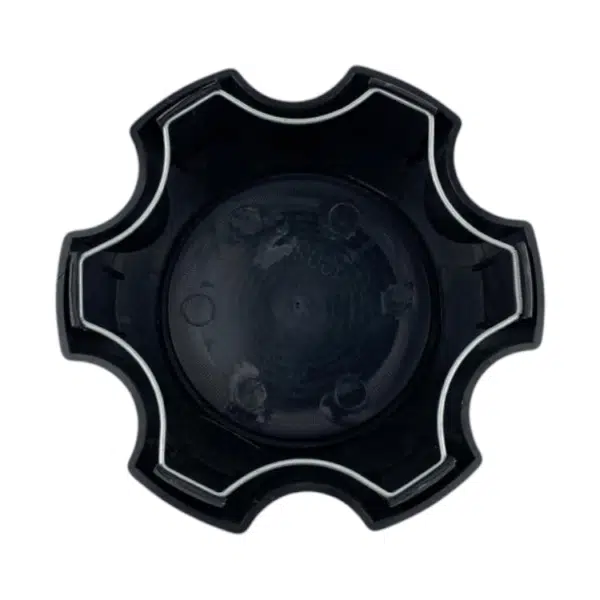 4pcs Set 6 Lug 110mm Snap On Black Wheel Rim Center Caps with Wire Ring No Logo – C-1008-2 - Image 3
