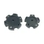 4pcs Set 120/140mm Snap On MO951 5/6 Lugs Matte Black Offroad Wheel Center Caps – C569201 - Image 4