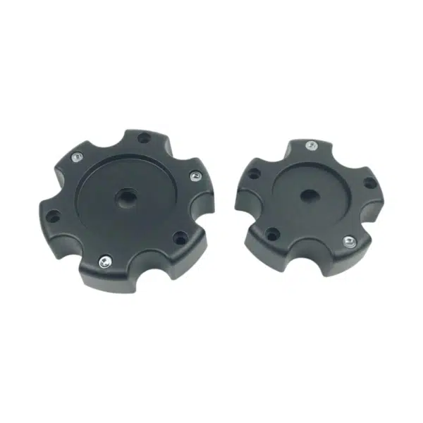 4pcs Set 120/140mm Snap On MO951 5/6 Lugs Matte Black Offroad Wheel Center Caps – C569201 - Image 4
