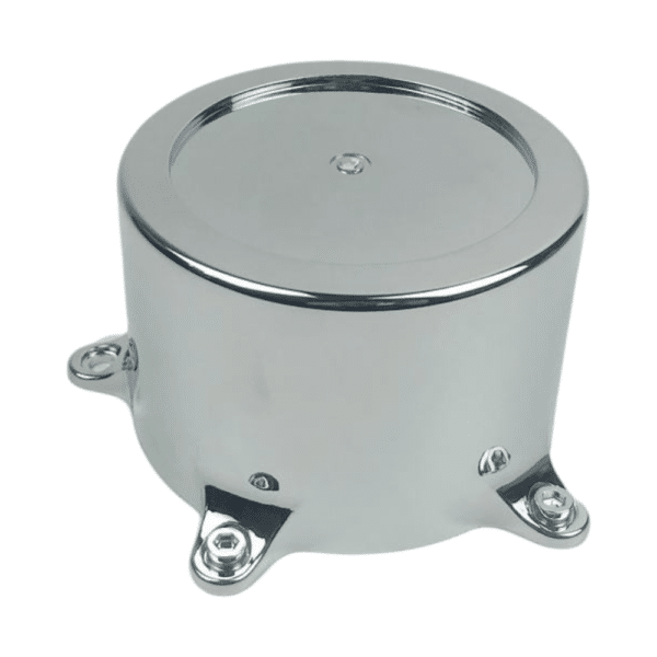 4pcs Set 152mm Snap On 5×150 Chrome Steel Offroad Wheel Center Caps – BC855 - Image 2