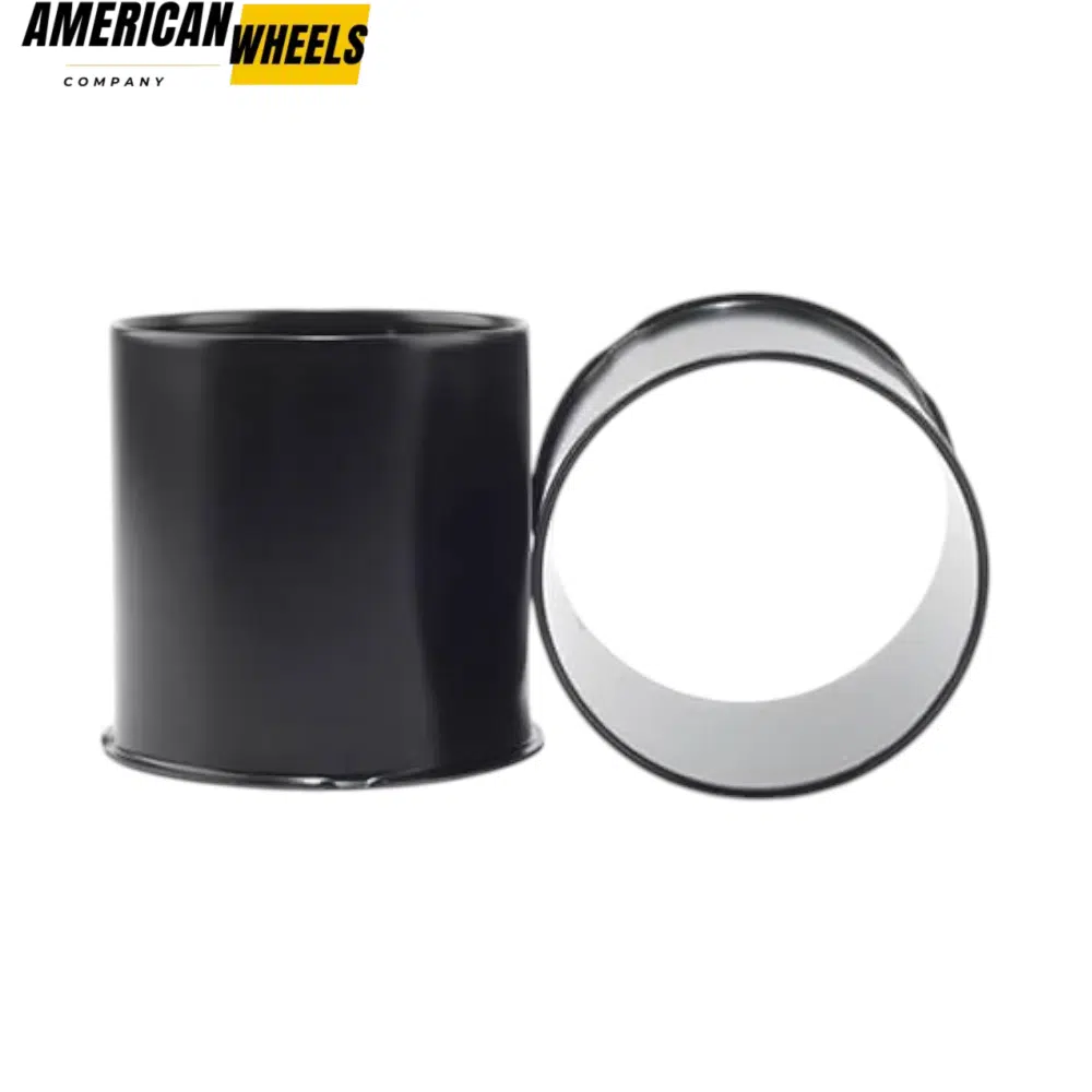 2307a9da-ecf6-4237-a067-e8e141f06b62 2pcs 4.9in Stainless Opened Push-Thru Front Wheel Center Caps for 4.9in Bore, 4.8in Height - 20274359 - Image 1