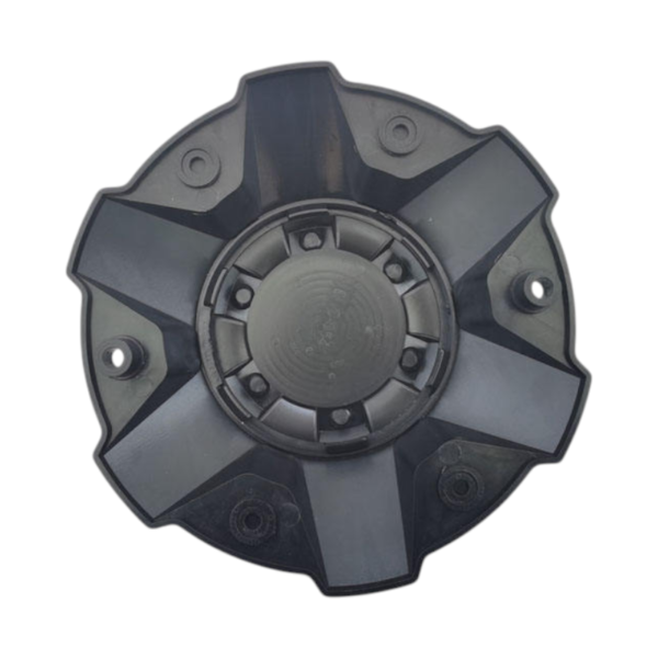 4pcs Set 195.7mm Snap On Black 6 Lug No Logo Offroad Wheel Center Cap – C-054 - Image 4