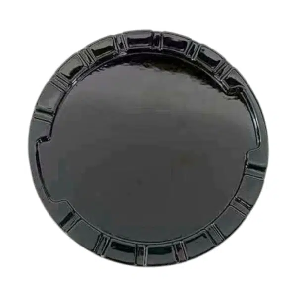 4pcs Set 76mm Snap On Black Wheel Center Caps – C-A92 - Image 2