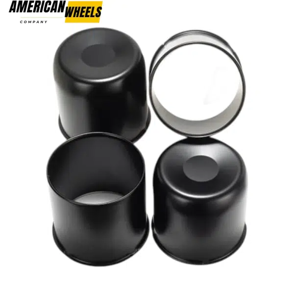 4.9in 2 Open 2 Closed Stainless Push Through Center Hub Caps for 4.9in Trailer Truck Bore - 20274373=[20274359+20274358]x2 - Image 3