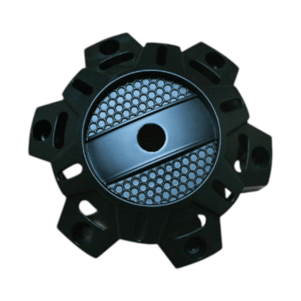 4pcs Set PCD 138mm Snap On Satin Black Wheel Hub Center Caps No Logo – C-088 - Image 2