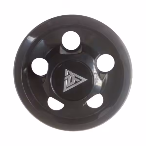 4pcs Set 188mm Snap On Black Custom Disc Wheel Center Caps – 52-000-153 - Image 2