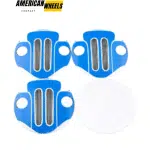 64mm Aluminum Decals for Wheel Center Cap with BMW 303 Front Face Pattern Auto Sticker 4pc - 20270006 - Image 2