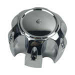 4pcs Set 128mm Snap On Chrome Offroad Wheel Center Caps – 6*114.3 - Image 2