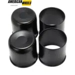 4.9in 2 Open 2 Closed Stainless Push Through Center Hub Caps for 4.9in Trailer Truck Bore - 20274373=[20274359+20274358]x2