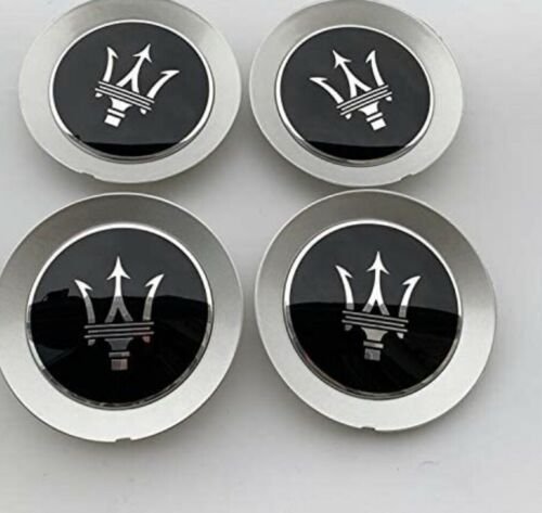 Maserati Ghibli Wheel Center Caps (Set of 4) 152mm(59mm) #670013626
