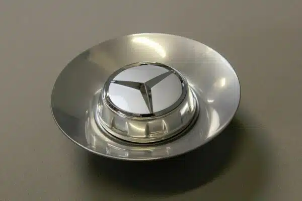 Mercedes S-Class W205 W213 W218 Wheel Center Cap-Takeoff Silver-Set of 4 -155mm - Image 2