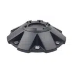 4pcs Set 180mm Snap On Black Wheel Center Caps – C806806 - Image 5