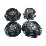 4pcs Set 214mm Snap On Black Offroad Wheel Hub Center Caps 5/6/8 Lug – C-A17 - Image 3