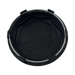 4pcs Set 76mm Hex Shape Blank Snap On Black Wheel Center Caps – C-A91-1 - Image 4