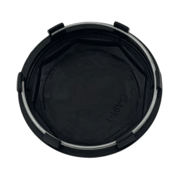 4pcs Set 76mm Hex Shape Blank Snap On Black Wheel Center Caps – C-A91-1 - Image 4