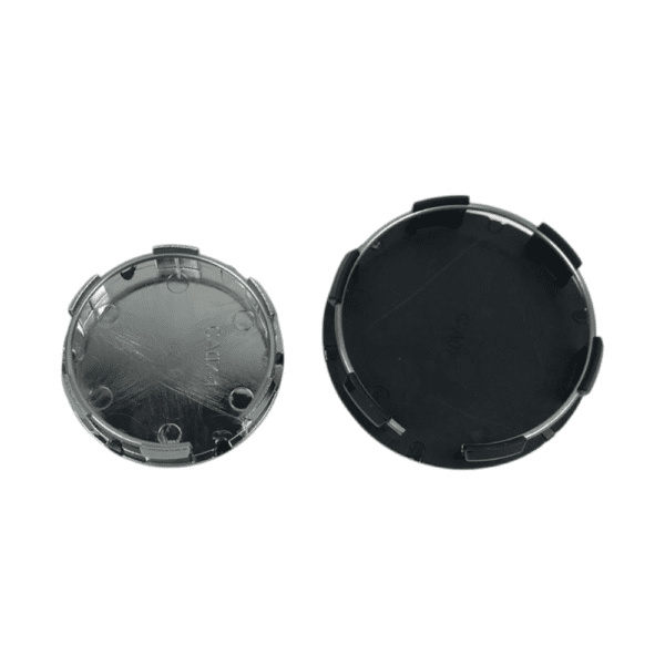 4pcs Set 75mm Gloss Black Snap On Wheel Center Caps – C-A07-1/C-A07 - Image 2