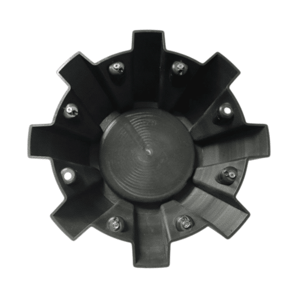 4pcs Set 216.2mm Snap On Black ABS Wheel Center Caps 8 Lug No Logo – C-739 - Image 3