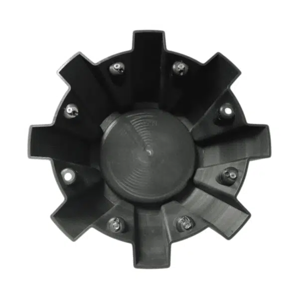 4pcs Set 216.2mm Snap On Black ABS Wheel Center Caps 8 Lug No Logo – C-739 - Image 3