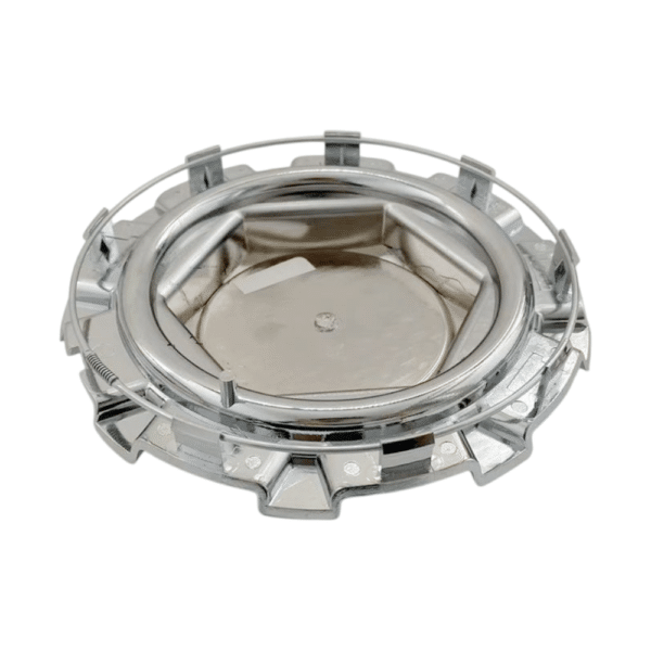 4pcs Set 160mm Snap On Chrome Black Wheel Center Caps – R-104 - Image 5