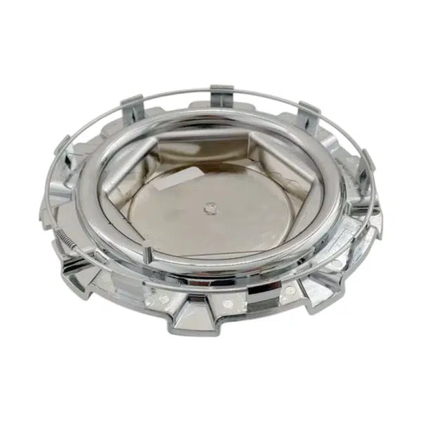 4pcs Set 160mm Snap On Chrome Black Wheel Center Caps – R-104 - Image 5