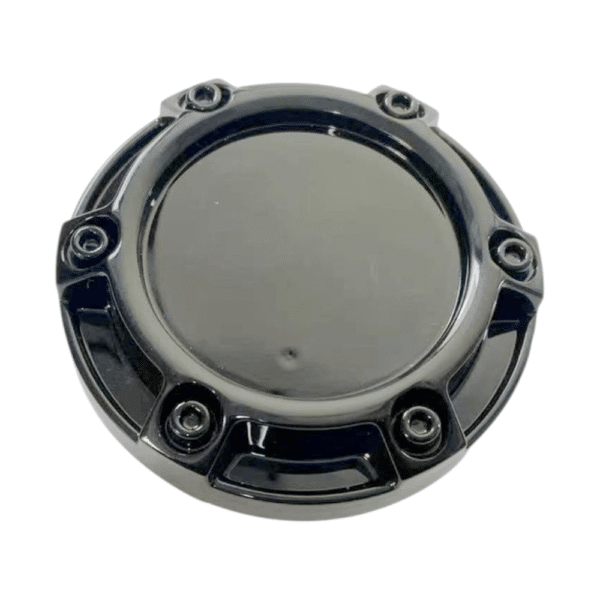 4pcs Set 77mm Snap On Black Offroad Wheel Center Caps – C-CR02 - Image 2