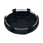 4pcs Set 76mm Hex Shape Blank Snap On Black Wheel Center Caps – C-A91-1 - Image 6