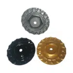 4pcs Set 169.2mm Snap On Black Ruff Racing Gold Wheel Rim Center Caps No Logo – C129601 - Image 6