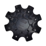 4pcs Set 174.6mm Snap On Gloss Black Wheel Center Caps No Logo – 2173L175-8H - Image 2