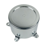 4pcs Set 152mm Snap On Chrome Steel Offroad Wheel Center Caps 5×150 – BC855 - Image 2