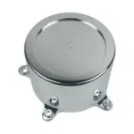 4pcs Set 152mm Snap On Chrome Steel Offroad Wheel Center Caps 5×150 – BC855 - Image 2