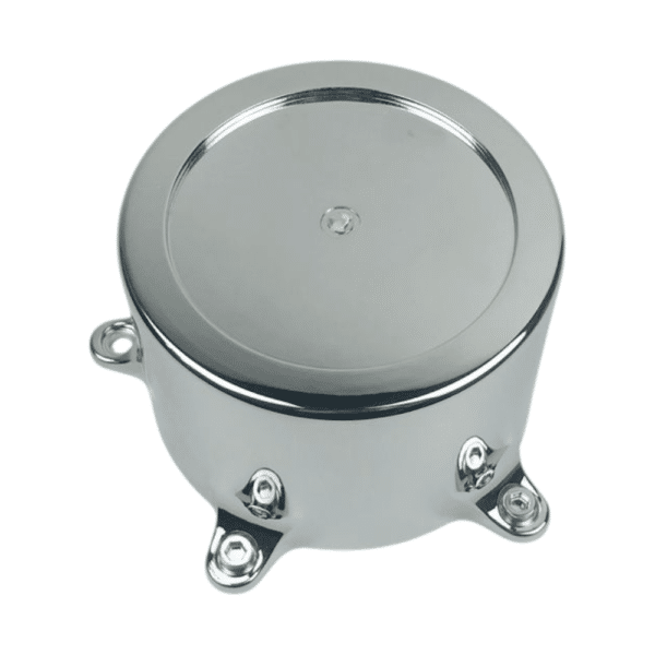 4pcs Set 152mm Snap On Chrome Steel Offroad Wheel Center Caps 5×150 – BC855 - Image 2