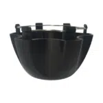 4pcs Set 6 Lug 110mm Snap On Black Wheel Rim Center Caps with Wire Ring No Logo – C-1008-2 - Image 5