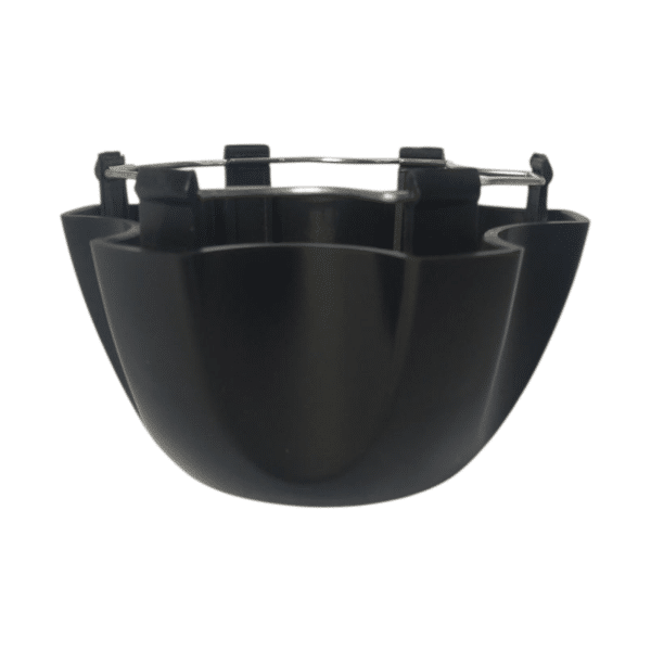 4pcs Set 6 Lug 110mm Snap On Black Wheel Rim Center Caps with Wire Ring No Logo – C-1008-2 - Image 5