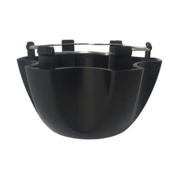 4pcs Set 6 Lug 110mm Snap On Black Wheel Rim Center Caps with Wire Ring No Logo – C-1008-2 - Image 5