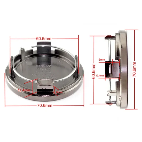 BBS Wheel Center Cap Replacement #09.24.467 #09.24.486 #56.24.120 OD: 70mm ID: 60mm - 20214450 - Image 9