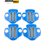 64mm Aluminum Decals for Wheel Center Cap with BMW 303 Front Face Pattern Auto Sticker 4pc - 20270006