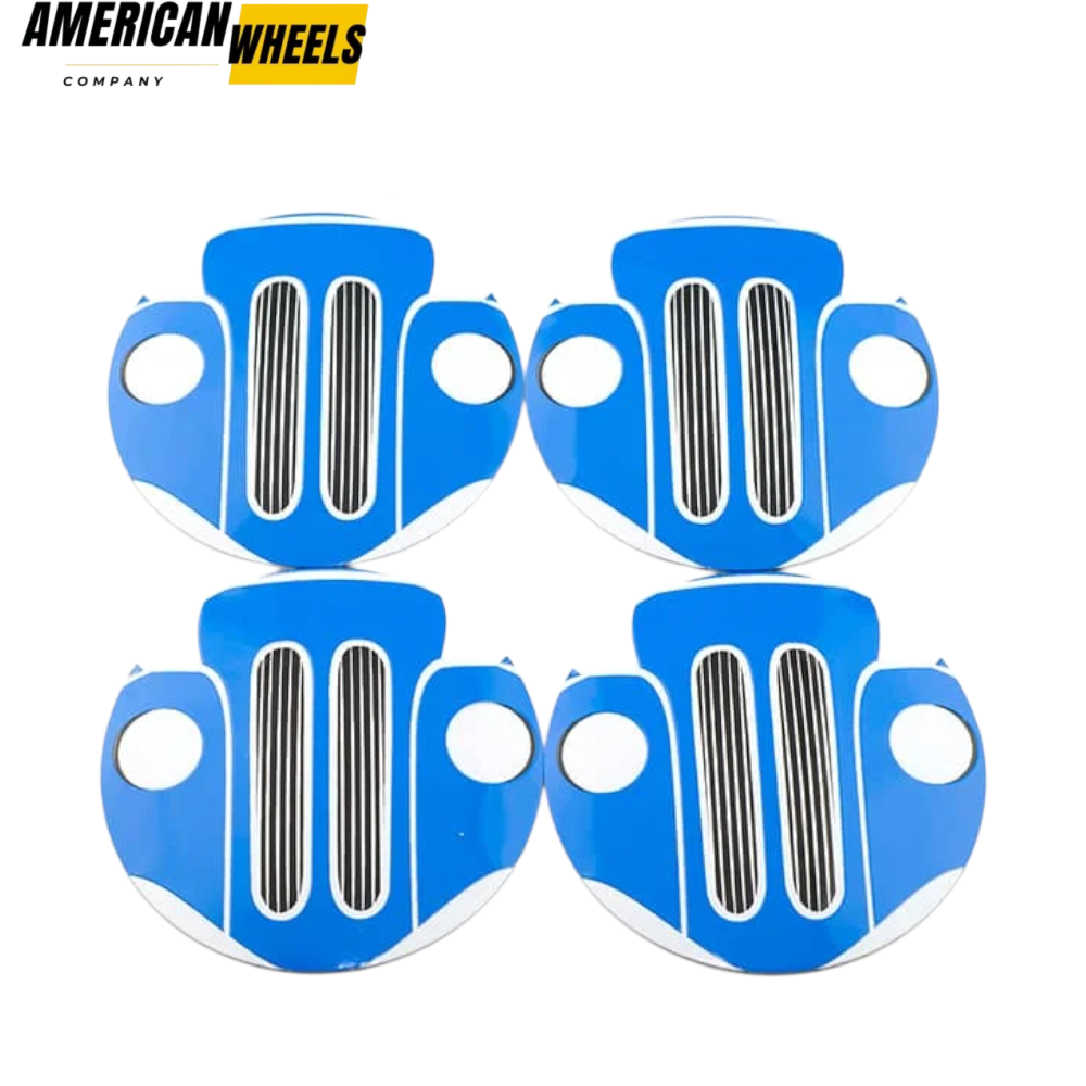 5cac3ede-d5e6-4325-8f62-d3e7f2bbbf74 64mm Aluminum Decals for Wheel Center Cap with BMW 303 Front Face Pattern Auto Sticker 4pc - 20270006 - Image 1