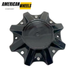 4pcs Set 210mm Snap On 5/6/8 Lugs Gloss Black Offroad Wheel Center Caps – 604L210