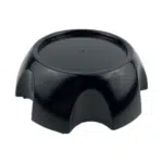 4pcs Set 6 Lug 110mm Snap On Black Wheel Rim Center Caps with Wire Ring No Logo – C-1008-2 - Image 6