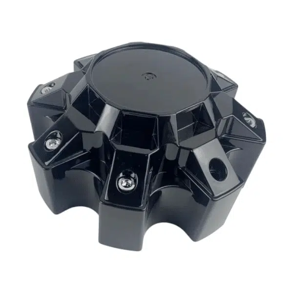 4pcs Set 175mm Snap On Gloss Black Offroad Wheel Center Caps 8 Lug – 2173L175-8H - Image 2