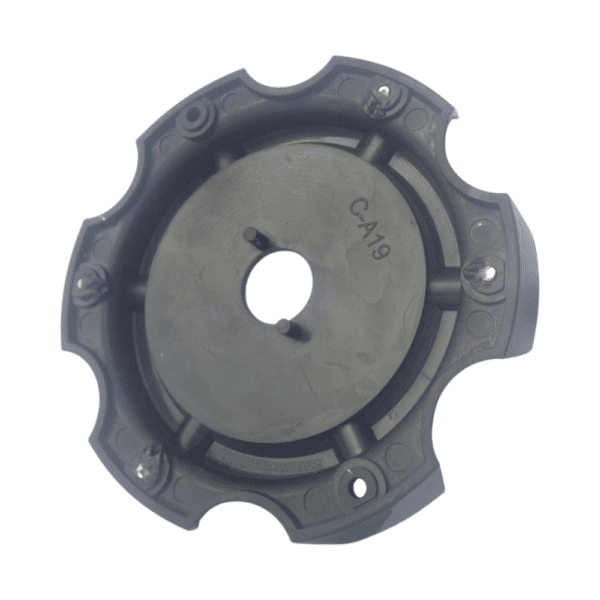 4pcs Set 133mm Snap On Black Customized Wheel Center Caps 6 Holes – C-A19 - Image 4