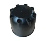 4pcs Set 135.9mm Snap On Matte Black Ultra Wheel Push Through Center Caps – C800901 - Image 2
